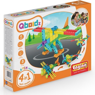 Qboidz 4 En 1 - Avión De Acrobacias